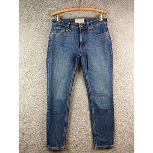 Everlane Women's Straight Ankle Jeans Women's 28 Blue